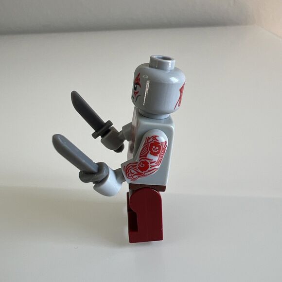 Lego Marvel Drax sh125 Minifigure Guardians of the Galaxy Milano Spaceship 76021 - Picture 2 of 4